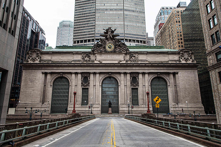 Самый большой вокзал по количеству путей и платформ — Grand Central Terminal
